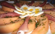 Melon au jambon de Parme