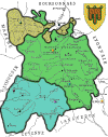 Carte de l'Auvergne